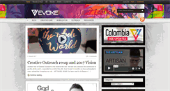 Desktop Screenshot of evokeministries.org